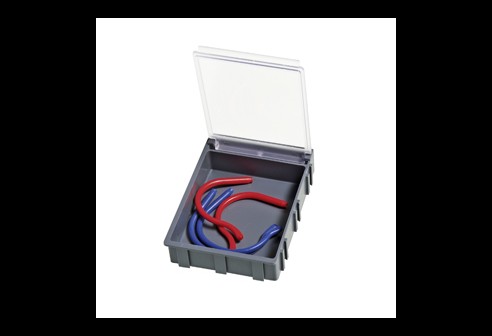 Klapbox Grijs