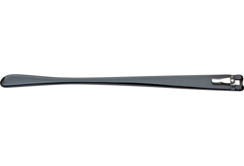 Acetaatveren zwart, scharnier 1,4 mm hoogte 10 mm