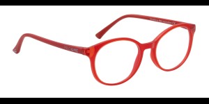 Juno transparant rood/rood, maat 45