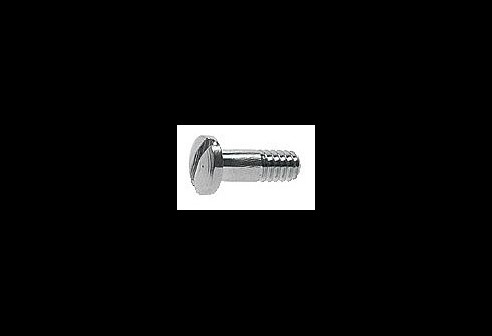 Gleufschroef zilver Ø 1,4 lengte 4,8 mm