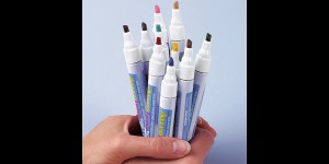 Glas decostiften, paars