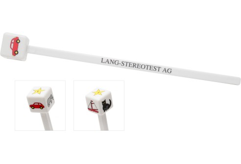 LANG aandacht kubus wit