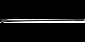 Flexveren zwart, scharnier 0,8 mm hoogte 3,3 mm