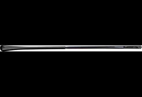 Flexveren zwart, scharnier 0,8 mm hoogte 3,3 mm