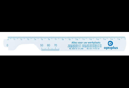 Pd latje met Optiplus logo