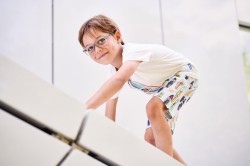 Alex transparant lichtgrijs/grijs, maat 48