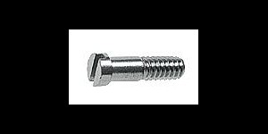 Gleufschroef zilver Ø 1,2 lengte 4,7 mm