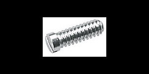 Gleufschroef zilver Ø 1,6 lengte 5,2 mm