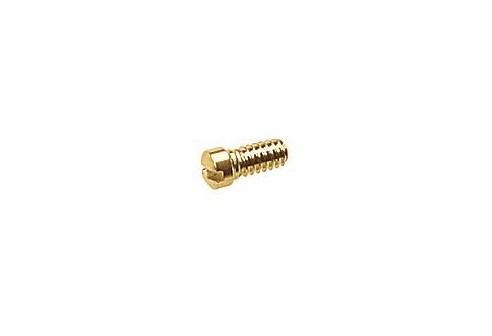 Gleufschroef goud Ø 1,4 lengte 3,9 mm