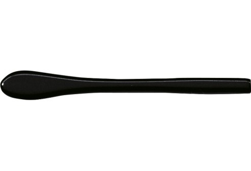 Acetaat oortip zwart 2,5 x 1,3 mm