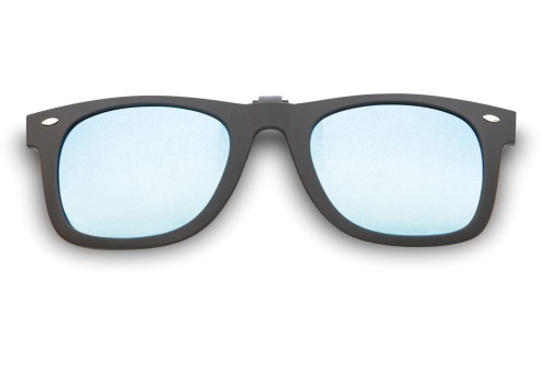 Voorhanger met blauwe verspiegeling