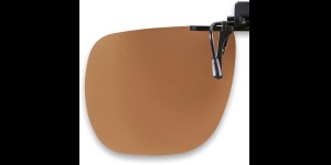 Voorhanger „Standaard” opklapbaar 65 x 56 mm - Bruin, polariserend