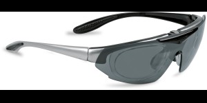 Shoptic Te verglazen sportbril - Zilver