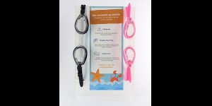 Display voor zwembrillen transparant