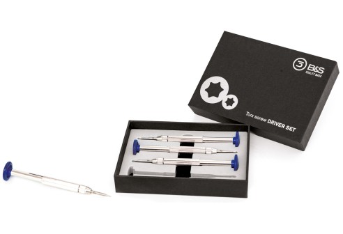 Schroevendraaier set Torx 4 stuks