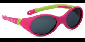 Nicky framboos/lime, maat 44 