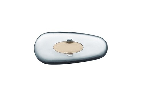 Siliconenpads RayBan goud kern 15 mm