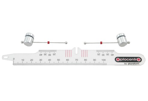 Optocentro DUO magneet centrering hulpset voor PD meting