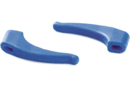Milo & Me kids antislip oorhaakjes, blauw