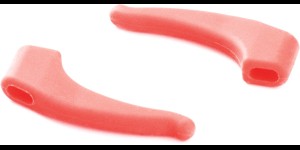 Milo & Me kids antislip oorhaakjes, rood 