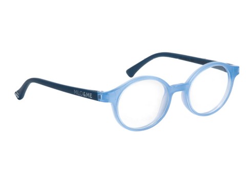 Charly transparant lichtblauw/donkerblauw, maat 38
