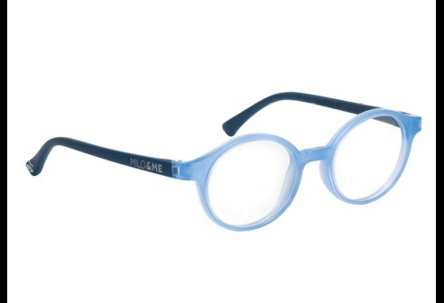 Charly transparant lichtblauw/donkerblauw, maat 38