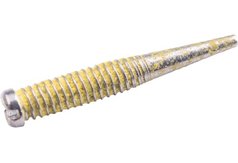 Gleufschroef zilver Tuflock Ø 1,6 lengte 11,6 mm