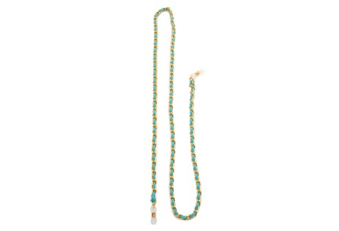 Brilketting Bolzano lichtblauw