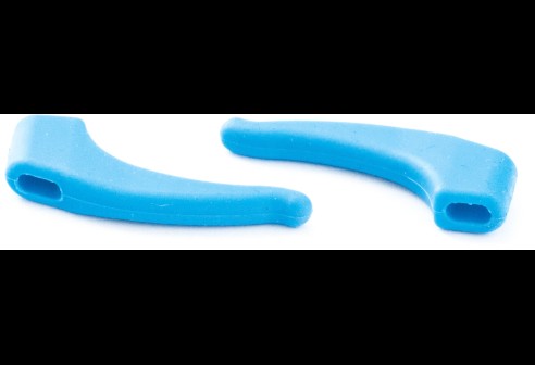 Milo & Me kids antislip oorhaakjes, licht blauw