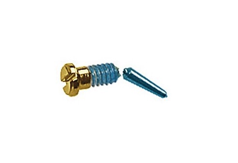Gleufschroef goud Tuflock Ø 1,4 lengte 3,5/6,5 mm