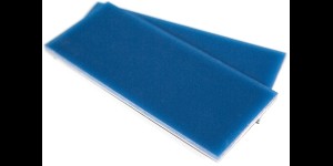 Acetaatplaten bruin/wit/transparantblauw 150 x 6 x 65 mm