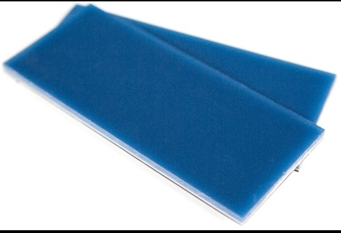 Acetaatplaten bruin/wit/transparantblauw 150 x 6 x 65 mm