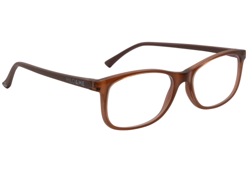 Alex transparant transparant cedar brown, maat 48