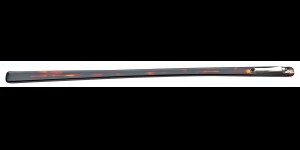 Acetaatveren donkerhavanna, scharnier 1,2 mm hoogte 5 mm