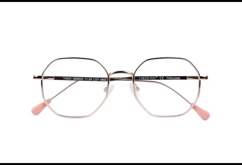 Leesbril Yoko G69000 goudkleurig