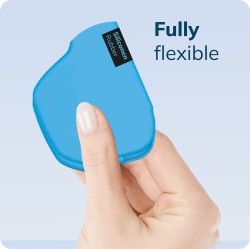 Rubrcase siliconen kleur hemels blauw