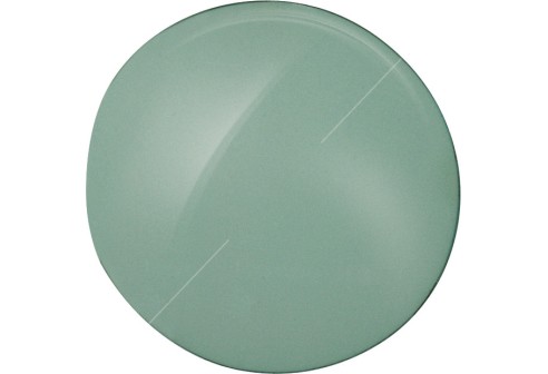 CR39 polariserend grijsgroen curve 6 dikte 2,0 mm