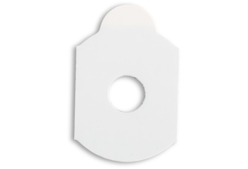 Glasplakkers standaard glazen, type universeel, Ø 30 x 18 mm, dikte 0,9 mm