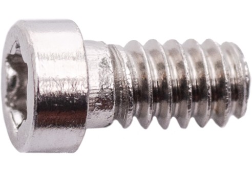 Torx 4 schroef zilver Ø 1,4 lengte 3,5 mm