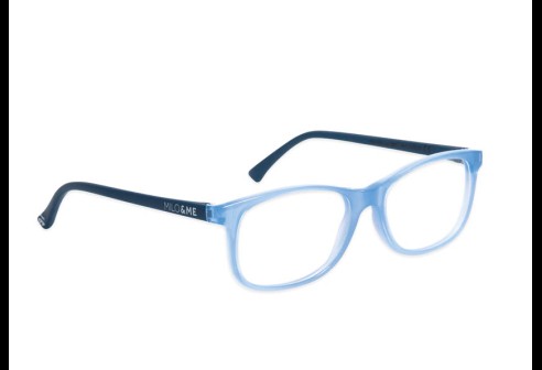 Alex transparant denim lichtblauw/donkerblauw, maat 48