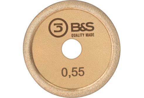 Diamantschijf 0.55 mm dik