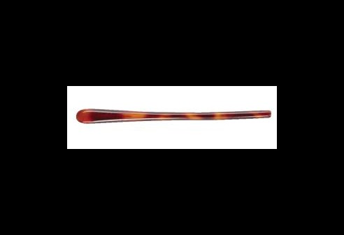 Acetaat oortip symmetrisch havanna Ø 1,6 mm