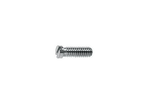 Gleufschroef zilver Ø 1,5 lengte 5,2 mm