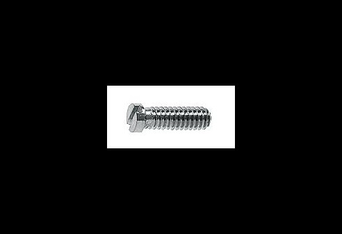 Gleufschroef zilver Ø 1,5 lengte 5,2 mm