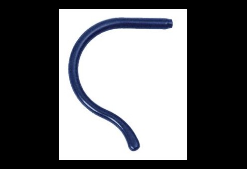 Siliconen kruloortip voor kinderen blauw Ø 1,4 tot 1,5 mm