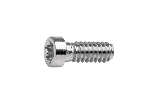 Torx 4 schroef zilver Ø 1,4 lengte 4,4 mm