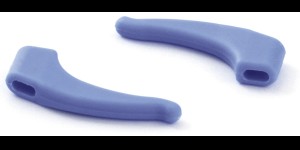Milo & Me kids antislip oorhaakjes, licht grijs blauw