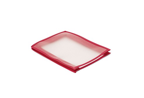 Opdrachtmap A5 rood 115x215x40mm, 25 stuks