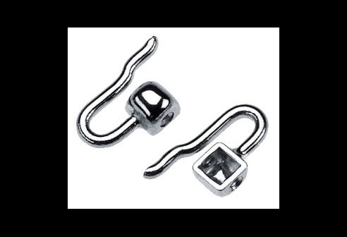 Padsteun voor schroefpads zilver