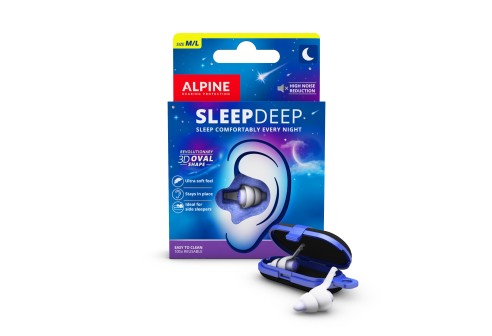 Oordopjes Alpine Sleepdeep
(min.afname 8 stuks)